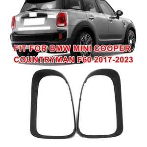 NEW Schwarz Rücklicht Zierring Blende Cover Für Mini Countryman F60 2017-2023 - Bild 1 von 8