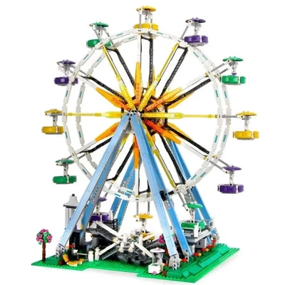 *NEW* UNBRANDED MOC 10247 Creator Expert Ferris Wheel & Figures Blocks 2464pcs - Image 1 of 4