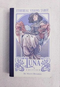 Ethereal Visions Tarot Luna Edition Matt Hughes (BOOKLET ONLY) - Picture 1 of 6