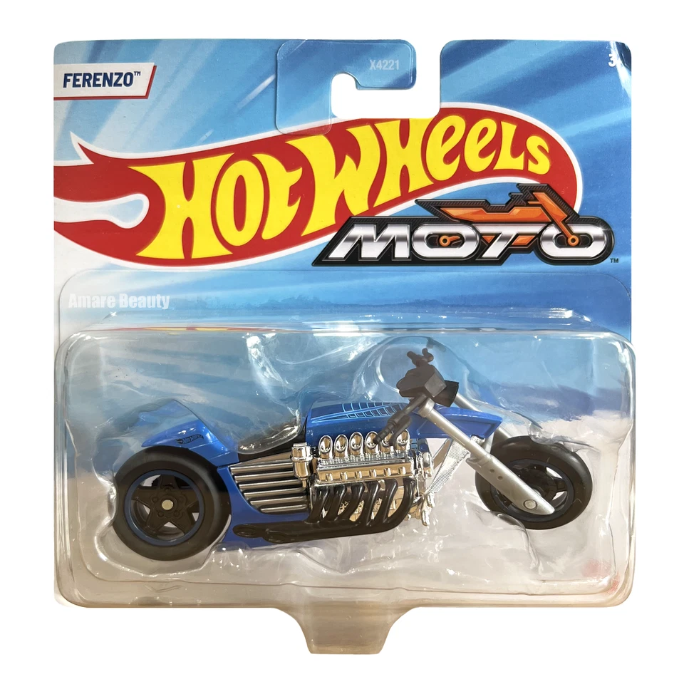 Hot Wheels Moto Toys 1:18 Scale Vehicle - Ferenzo Motorcycle - Image 1 of 1