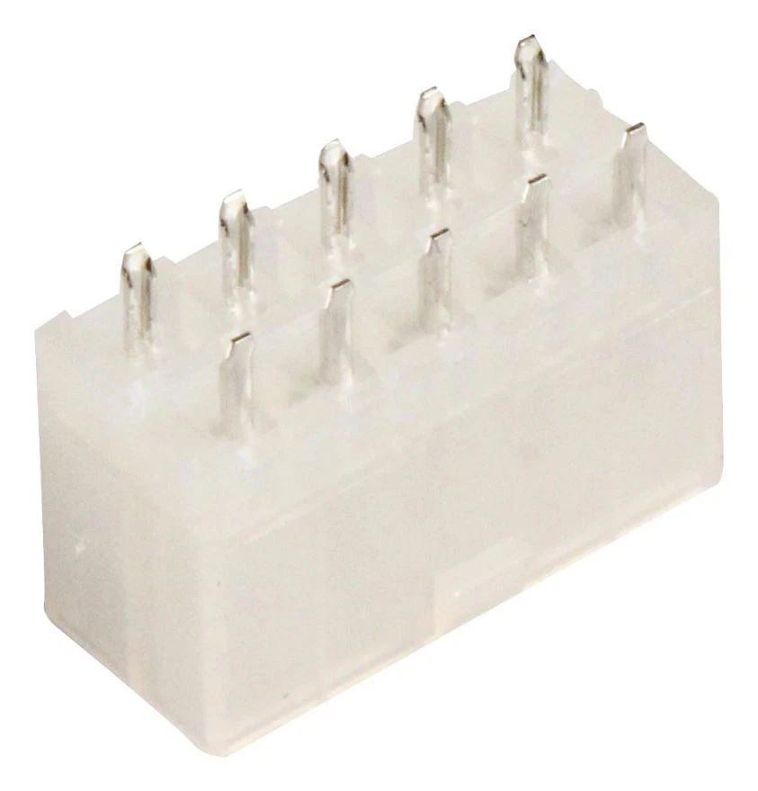 AMP - TE CONNECTIVITY - Penyambung Header Menegak 4.2mm, 10 Way - Image 1 of 1