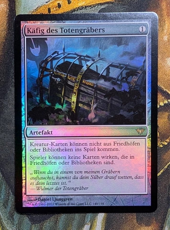 German Foil Grafdiggers Cage Dark Ascension DKA MTG - Image 1 of 1