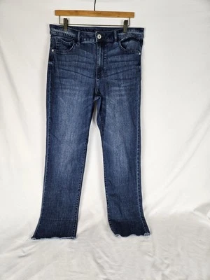 J Jill Jeans Women's Size 12 High-Rise Sraight Leg Denim Cotton Stretch 34x29 - Image 1 of 4