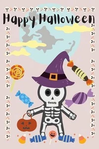 Happy Hallowen: Halloween Color Book For Children's - Halloween Gift for Toddler - Picture 1 of 1