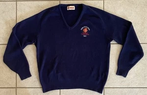 Vintage Antigua Herren Large Penn State 1987 Fiesta Bowl V-Ausschnitt Pullover Hergestellt in den USA JOEPA - Bild 1 von 7
