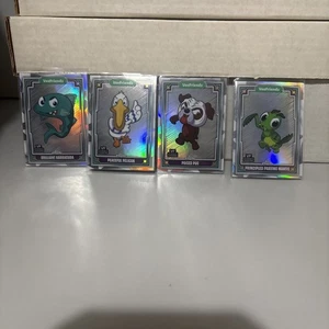 2025 Topps Chrome Veefriends 4 Karten Refractor Lot - Bild 1 von 5