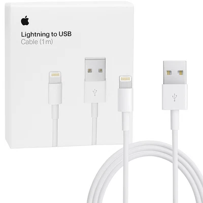 Apple Official USB to Lightning Charging Cable (1m/3ft)   MQUE2ZM/A - A1856 - Image 1 of 4