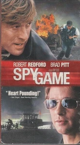 "SPY GAME" FACTORY SEALED NEW VHS TAPE 2002 ROBERT REDFORD/BRAD PITT - Picture 1 of 2