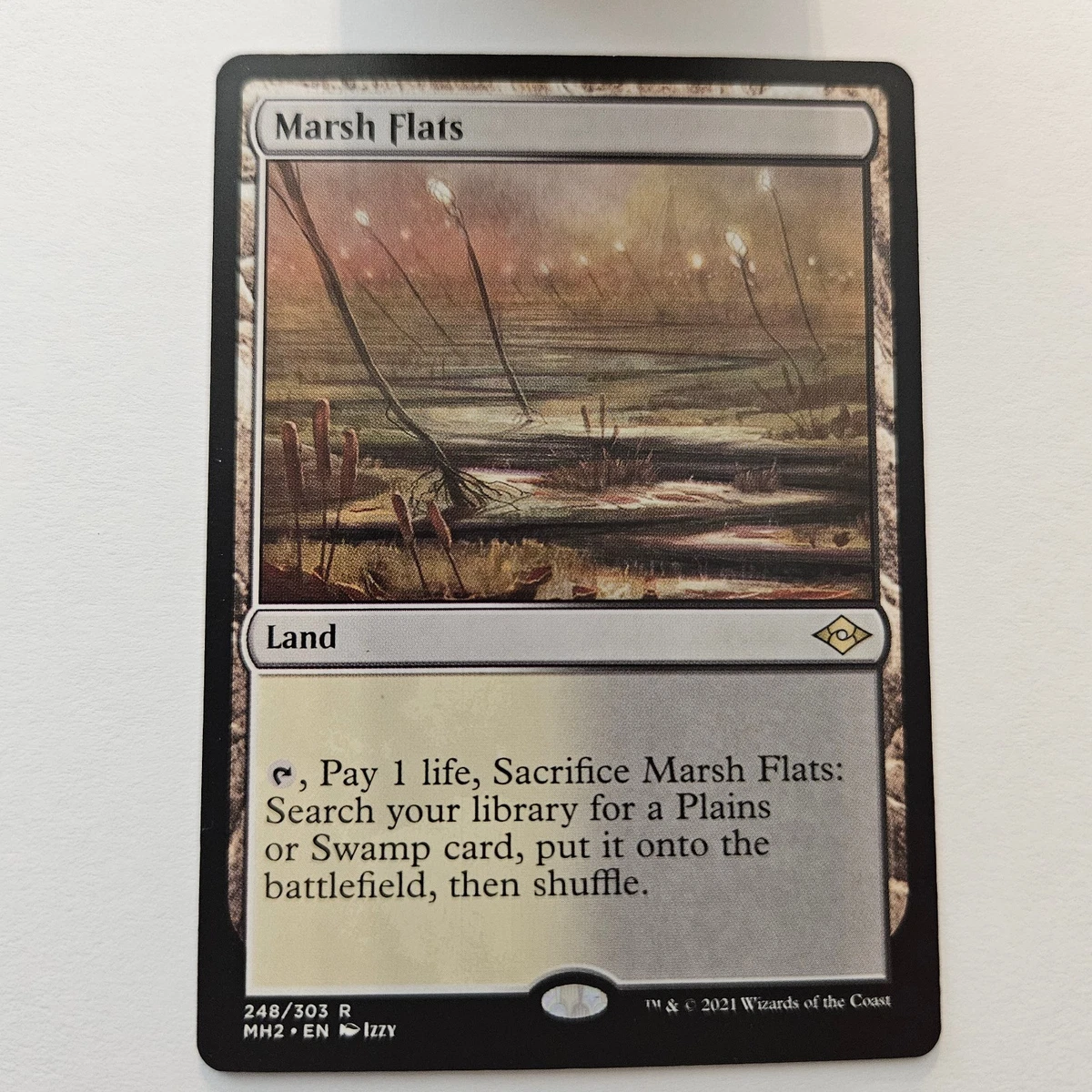 Magic: The Gathering Marsh Flats Individual Collectible Card Game