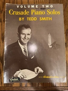 Crusade Piano Solos Tedd Smith Solo Piano Música Cancionero Sagrado Volumen Dos 1964 - Imagen 1 de 8