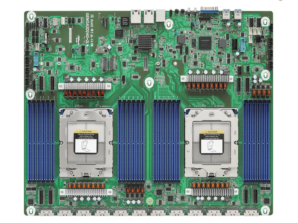 ASRock Rack GENOA2D24G-2L+ Proprietary Server Motherboard - Image 1 of 1