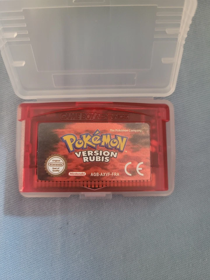 Jeux Pokémon Version Rubis Français Game Boy Advance Nintendo DS - Photo 1/2