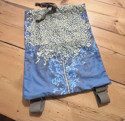 Life Is Good Backpack Bag Cinch Sack Cotton 16” x 12.5” - Image 1 of 4