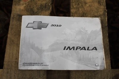 Chevrolet Impala 2010 manual del propietario OEM 10 Foto 1 de 2