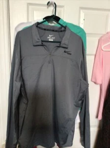 Nike Dri Fit Lacrosse 1/4 Zip Pullover Herren XXL grau - Bild 1 von 9