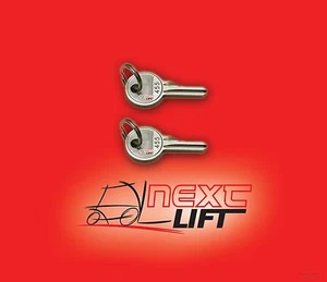 NEW GENIE SCISSOR LIFT KEY SET LOT OF 2 - FITS GS-2632 GS2632 GS-2646 GS2646 - Picture 1 of 1