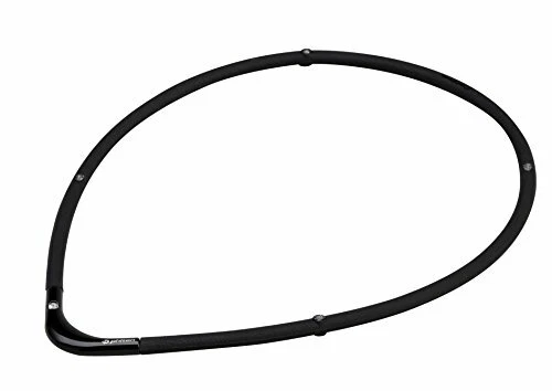 Phiten RAKUWA Magnetic Titanium Necklace S-ii Black 55cm Japan 0416