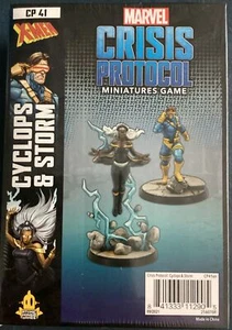 Cyclops and Storm X-Men Marvel Crisis Protocol - CP 41 - NEW - FREE SHIPPING