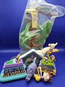 2000 Burger King WILD THORNBERRY Spielzeug Lot Safari Bus Schwebeboot Donnie Alpaka - Bild 1 von 20
