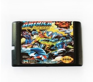 Captain America And The Avengers 16 bit MD Game Card For Sega Mega Drive For SEG