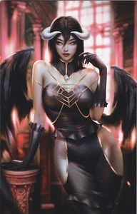Waifu Chronicles #1 - Albedo Lujurioso Demonio Cosplay Bonito Negro Variante "D" - Casi Nuevo+ - Imagen 1 de 2