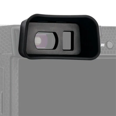 JJC Long Soft Silicon Eyecup Eyepiece Viewfinder Eye Cup for Fujifilm X-E4 XE4 - Image 1 of 4