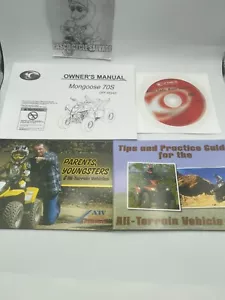 NOS- KYMCO 2014 MONGOOSE 70S OFF ROAD ATV Owner's Manual - Bild 1 von 2