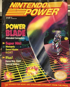 Nintendo Power Volume 23 Guide Book Power Blade w/ SimCity Poster Inserts Intact - Picture 1 of 4
