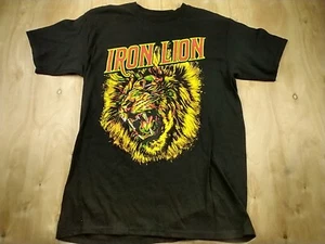 CAMISETA RASTAEMPIRE IRON LION NEGRA - HOMBRE’S Talla M - Imagen 1 de 4