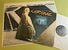 CHROME HALF MACHINE LIP MOVES LP w/ POSTER orig siren '79 industrial synth punk!