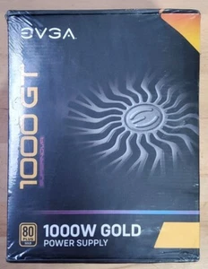 FACTORY SEALED 1000 GT, 80 Plus Gold 1000W, Fully Modular, Eco Mode with FDB Fan - Photo 1/2