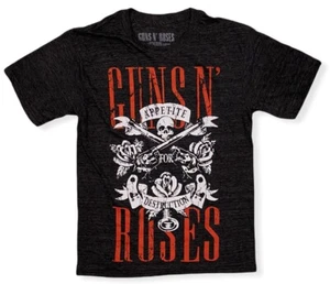 Guns N' Roses Men's T-Shirt Appetite For Destruction Skull Genuine Merch Tee - Picture 1 of 4