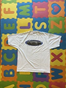 Vintage Rare 90s The North Face Never Stop Exploring Logo Print Tee Shirt 2XL - Picture 1 of 4
