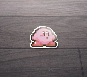 Kirby | Pixel NES Kirby Sticker Decal Only | Great For Bottles, Laptops, etc - Picture 1 of 4
