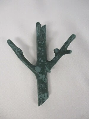 MICHAEL ARAM MOTTLED GREEN TREE BRANCH WALL HOOK - Image 1 of 3