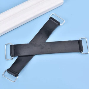 2pcs Battery Rubber Band Strap Fixed Holder Belt Elastic Motorcycle Universal - Picture 1 of 13