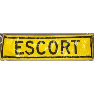 Road Escort C2 Reflective Banner - 1180mm x 320mm - Picture 1 of 3