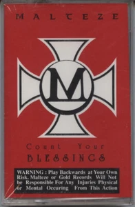 MALTEZE - Count Your Blessings 1990 Cassette Tape (Gold Records GR001MCA) NEW - Picture 1 of 2