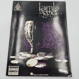 LAMB OF GOD - Sacrament - Recorded Versions Guitar Songbook - Hal Leonard - Bild 1 von 6