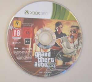 Grand Theft Auto V GTA 5 (Xbox 360) Disco 2 solamente