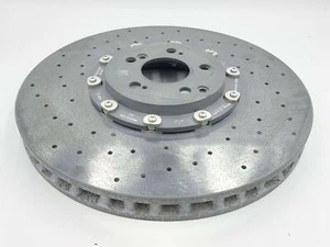 2022 MERCEDES AMG SL63 R232 FRONT LEFT BRAKE DISC ROTOR CARBON CERAMIC - Picture 1 of 9