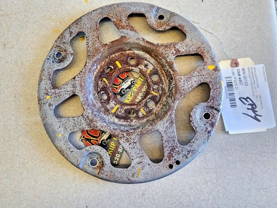92-95 Dodge Van Dakota Pickup Truck 3.9L Automatic Trans Flex Plate Flywheel Foto 1 de 4