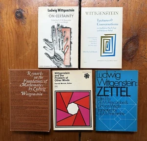 LUDWIG WITTGENSTEIN PSYCHOLOGY PHILOSOPHY MATHEMATICS CRITICAL THINKING THEORY - Picture 1 of 15