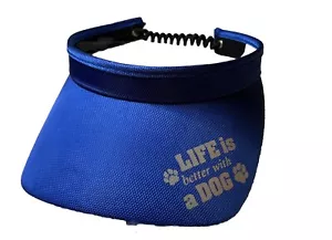 GLOVE IT - Damen Coil Golf Sonnenblende, blau & schwarz Markenware siehe Bilder - Bild 1 von 11