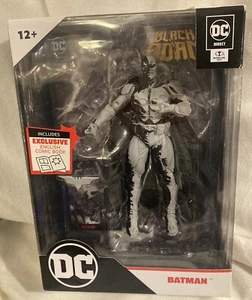 Figura de acción DC Batman con golpeador de páginas Black Adam cómic Mcfarlane Toys  - Imagen 1 de 5