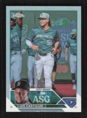 Luis Castillo 2023 Topps Chrome Update 2023 All-Star Game Mariners #ASGC-49 - Image 1 of 2