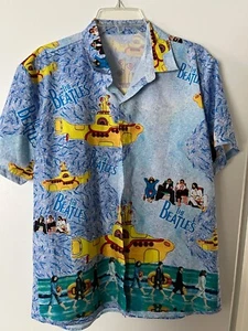 The Beatles Yellow Submarine Hawaiian Shirt - Picture 1 of 2