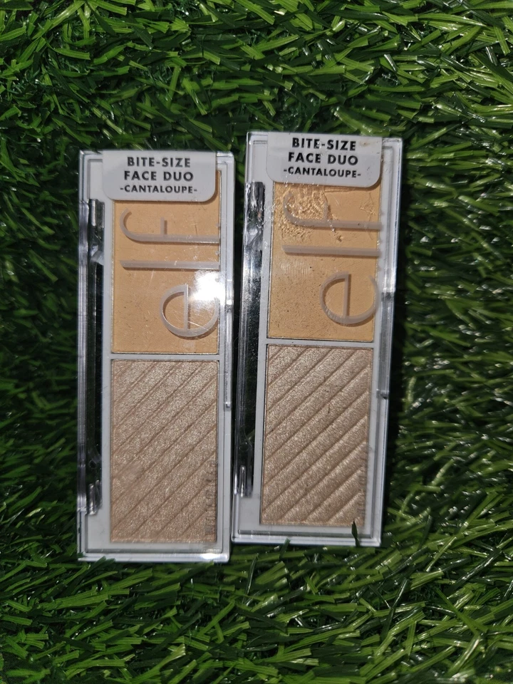 2 ~ e.l.f. Bite Size Face Duo, highlighter and Blush Cantaloupe - Image 1 of 1