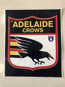 VINTAGE AFL ADELAIDE CROWS FOOTBALL CLUB LARGE STICKER UNUSED VFL - Bild 1 von 7