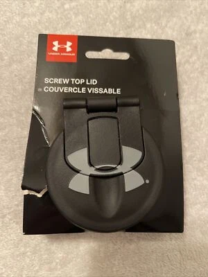 Thermos UR473 Under Armour Screw Top Replacement Lid Black ~ NEW  - Image 1 of 2